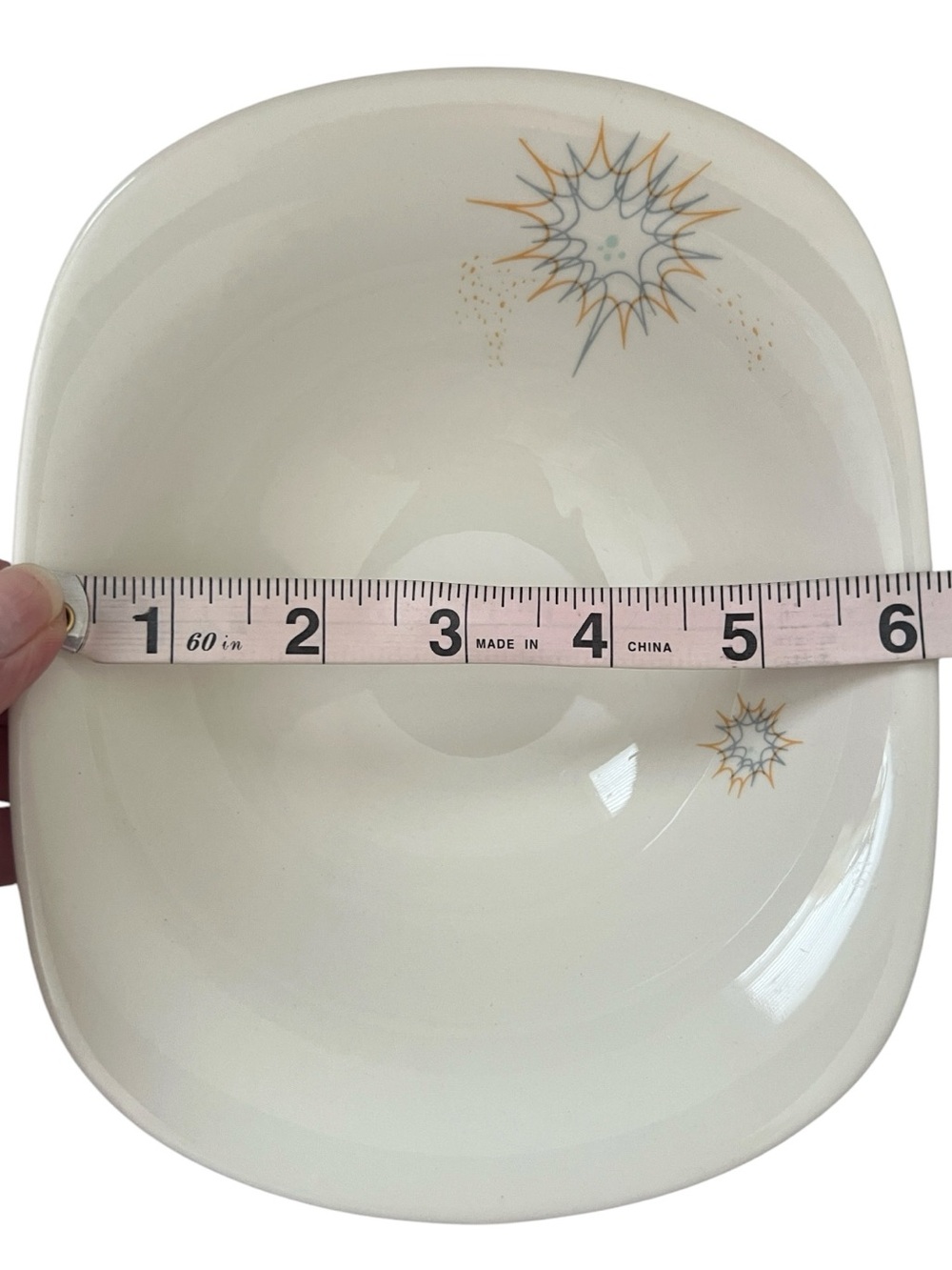 Vintage Iroquois Impromptu Stellar Ben Seibel Soup Cereal Bowl Atomic MCM USA - Picture 8 of 10